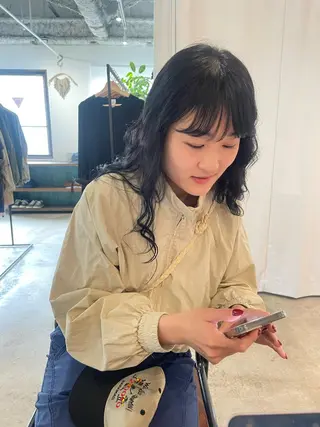 ロング カラー ゆるふわガーリーst yle🩰yuukaのヘアスタイル