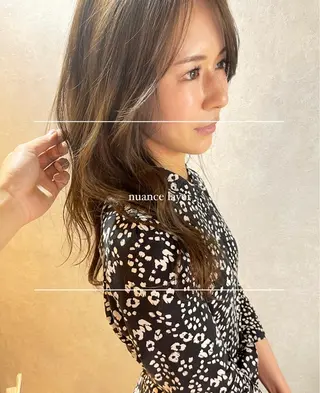 セミロング カラー モテ髪支持率NO.1 KENJIROのヘアスタイル