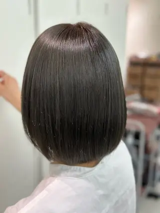 ミディアム カラー 🤍透明感カラー🤍 Moeのヘアスタイル