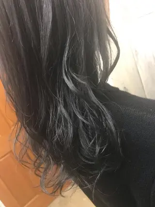 ロング カラー パーマ ヘアアレンジ メンズ キッズ Forest. -髪質改善-のヘアスタイル