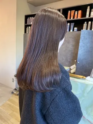 ロング カラー 🌿ʏᴀᴇᴋᴀ 🌿ﾜﾝｶﾗｰのヘアスタイル