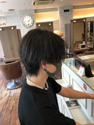 メンズ 韓国メンズヘア シンユウのヘアスタイル