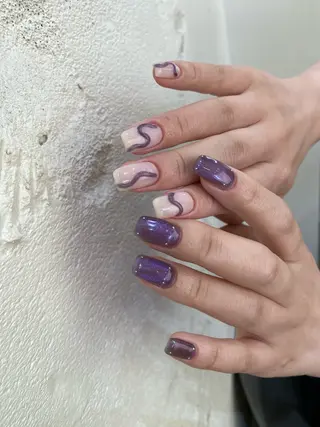 ネイル nable.所属・栗林 実莉のネイルデザイン