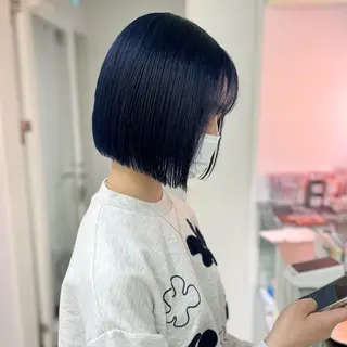 カラー 上品うるツヤ韓国ヘア 🤍Hanaのヘアスタイル