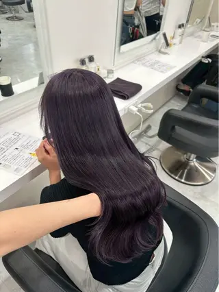 ロング カラー うる艶・透明感🫧 Nanamiのヘアスタイル