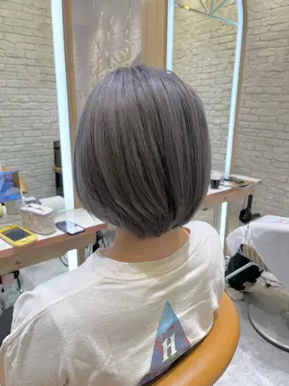 カラー 韓国style MITSUのヘアスタイル