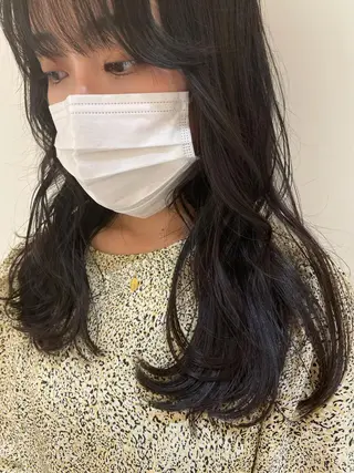 ロング 🍒顔周り/レイヤー /韓国風/アリサ🍒のヘアスタイル