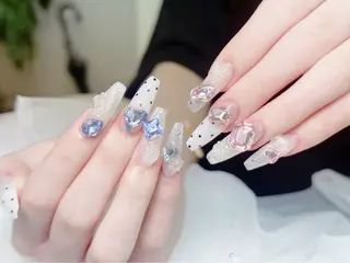 ネイル lucky nail 歌舞伎町のネイルデザイン