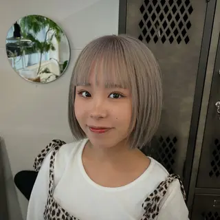 ショート INORI🐳/艶カ ラー/レイヤーカットのヘアスタイル