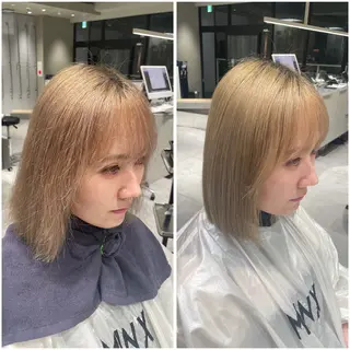 セミロング 💓ロング韓国ヘア ~Kirara💓のヘアスタイル