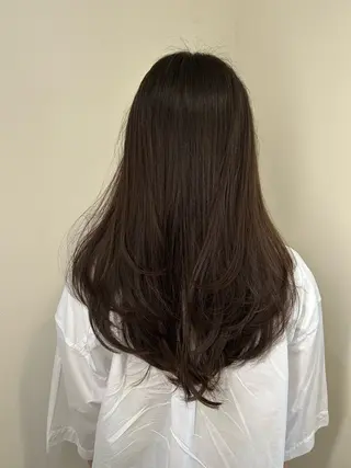 ロング カラー 小澤 一稀のヘアスタイル