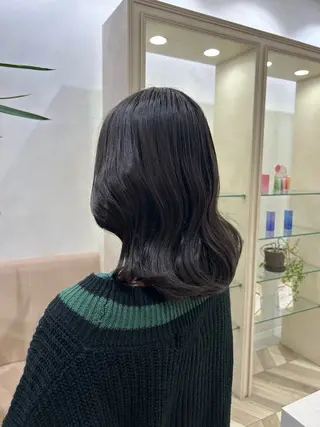 カラー グレージュ┆うる艶 ┆ゆうはのヘアスタイル