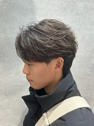 メンズ アイブロウ モデル募集⛓️ 西澤結羽のヘアスタイル