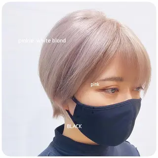 ショート teddy所属・韓国レイヤー//ブラ ウンカラー🐼メイのヘアスタイル