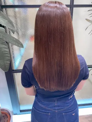 ロング カラー 髪質改善・艶カラー 加茂瑞希のヘアスタイル
