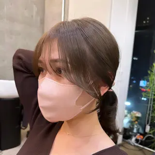 カラー SALOWIN原宿AROA店所属・顔まわり神カット✂︎ 齋藤雄大【表参道】のヘアスタイル