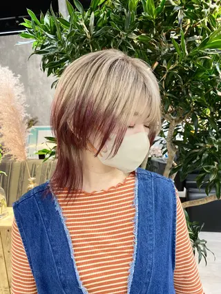 ミディアム 【.ico】心斎橋 飛田ゆうきのヘアスタイル