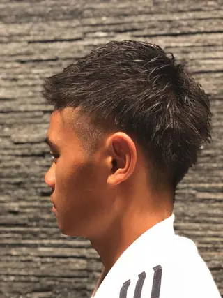 メンズ プレミアムバーバー銀座所属・河西 澪花12/6御茶ノ水のヘアスタイル