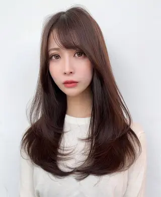 ロング 艶カラー/髪質改善 松沢州途のヘアスタイル