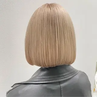 ミディアム パーマ ヘアアレンジ 💕上野美容師☁ ブリーチ💖サワのヘアスタイル