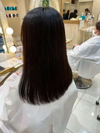 セミロング 本厚木｜縮毛矯正/ 酸性スト専門サロンのヘアスタイル