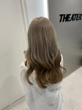 ロング 💍大人デザイン /ハイトーン♡リクトのヘアスタイル