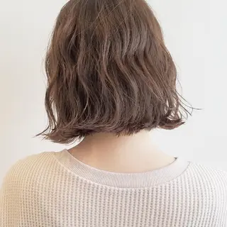 ショート カラー パーマ iplus✴ まつげ、眉毛、耳つぼのマツエク・マツパデザイン