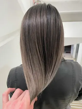 ロング カラー Reb_keiji 👑小倉圭司のヘアスタイル