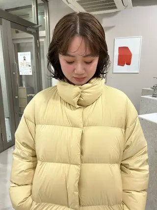 ミディアム aika/パーマ/ ショート/伏見のヘアスタイル