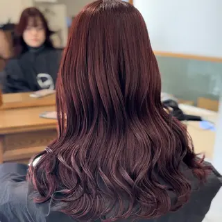 ロング カラー ブリーチなし/レイヤ ー特化🌈Tommyのヘアスタイル