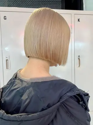 カラー 🌈ベージュ艶髪🌈 ユウトのヘアスタイル