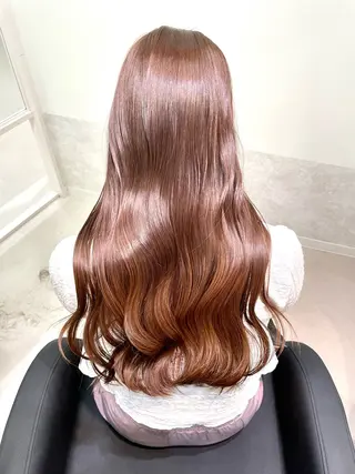 ロング ウサミ/透明感カラー レイヤーカット🌈のヘアスタイル
