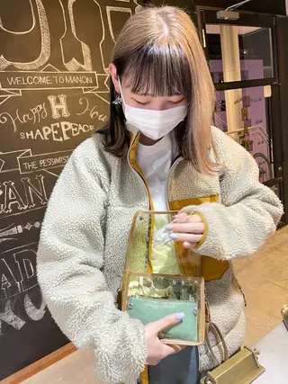 ミディアム カラー メンズヘア/レイヤー /ボブ山内春輝のヘアスタイル