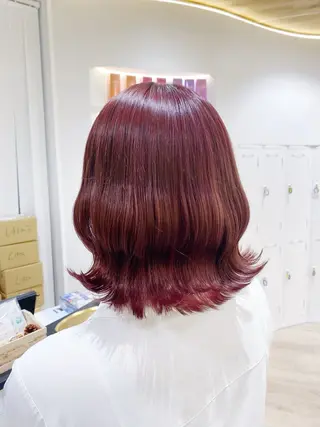 カラー 🎀ピンクカラー/ 推しカラー/のの🎀のヘアスタイル