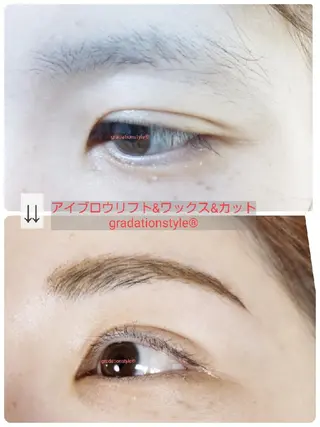 アイブロウ 🎼グラデーション スタイル札幌♫*⁠✧のマツエク・マツパデザイン