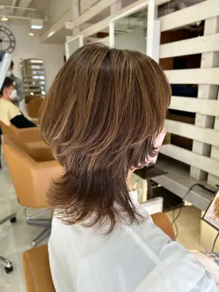 ミディアム 新店舗ORO塚口店 3月15日Open✨のヘアスタイル