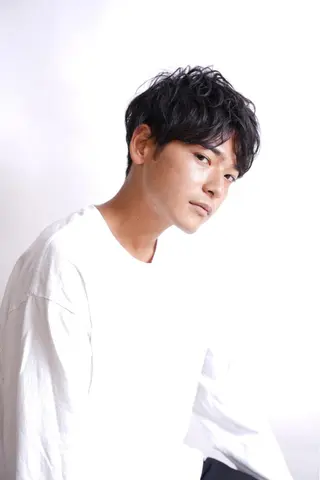 パーマ メンズ 髪質改善/イルミナ/ 城崎のヘアスタイル