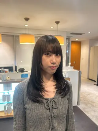 ロング 宮本 果凜のヘアスタイル