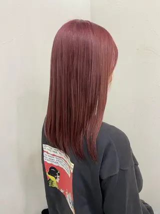 セミロング 【今だけブリーチ 限定価格💕】すみのヘアスタイル