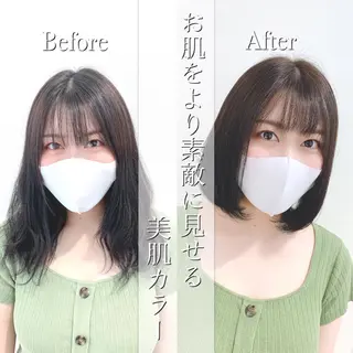 ミディアム カラー 【悩み解決!美髪へ】 店長 平間 響のヘアスタイル