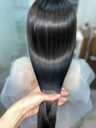 ロング カラー 韓国ヘア🤍髪質改善 🇰🇷AKANEのヘアスタイル