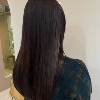 ロング カラー ramphy 加藤 美羽のヘアスタイル