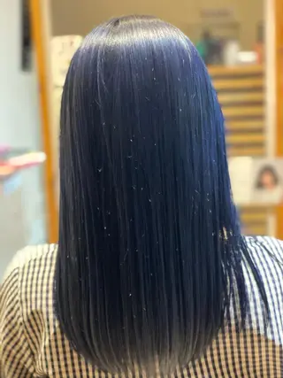ロング カラー 関口 友行のヘアスタイル