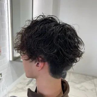 パーマ メンズ SHARE  SALON monloulou+plus所属・メンズパーマ 桐山 琉輝のヘアスタイル