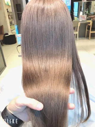 ロング カラー AI 高田馬場店のヘアスタイル