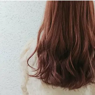 ロング カラー ヘアアレンジ かわい ゆうな 髪質改善/縮毛矯正のヘアスタイル
