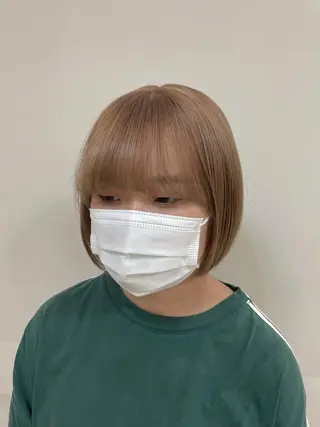 ミディアム カラー ヘアアレンジ 【Sweep】おじま のぞみのヘアスタイル