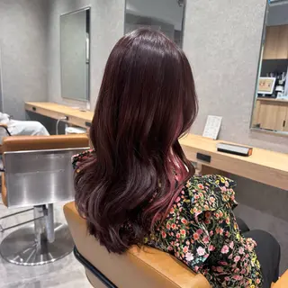 ロング ハイトーン/ピンク 🎀山岸 沙弥香のヘアスタイル