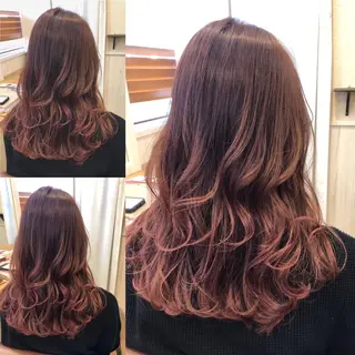 ロング カラー パーマ ヘアアレンジ メンズ キッズ ネイル マツエク・マツパ Beauty&Relaxation MEGUMI所属・MEGUMI megumiのヘアスタイル