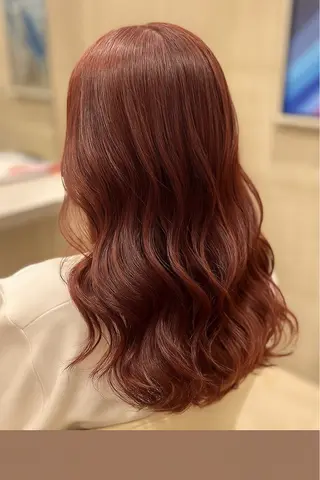 セミロング カラー maison devote所属・当日OK◎艶カラー /木下ゆりえ🌸のヘアスタイル